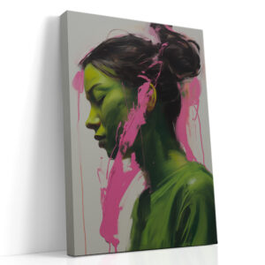 Green Reverie in Profile