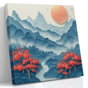 Crimson Bloom Valley