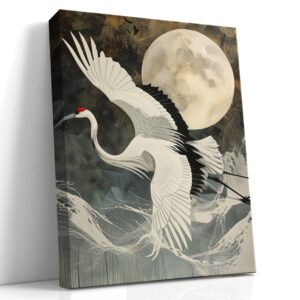 Crane & Moon Nocturne