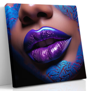 Glitter Noir Lips