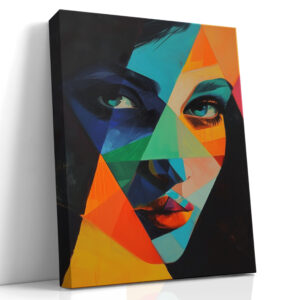 Faceted Portrait in Color