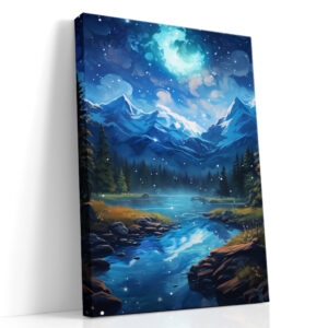 Celestial River at Midnight