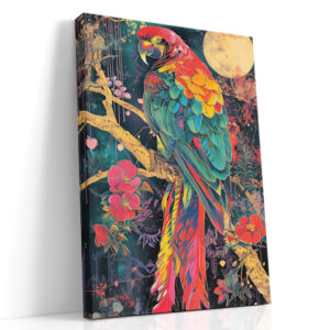 Midnight Macaw in Bloom