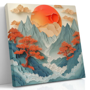 Rising Sun Over Pine Mountain