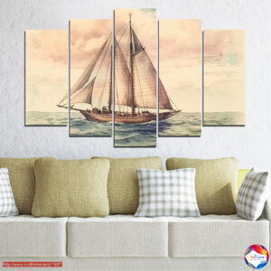 The Journey 5-Piece Multi-Panel Canvas Print