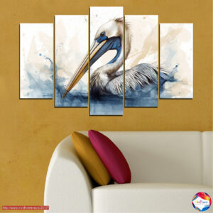 The carefreeness of the pelican 5 pieces №1010