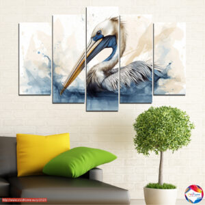 The carefreeness of the pelican 5 pieces №1010