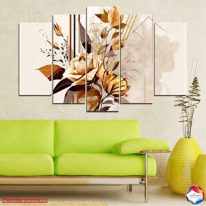 A bouquet of delicate flowers 5 pieces №1037