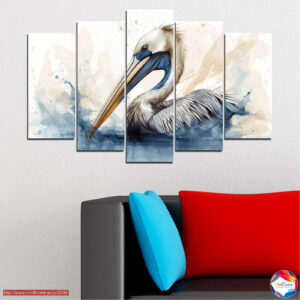 The carefreeness of the pelican 5 pieces №1010