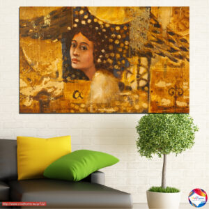 Golden Age Queen Five-Piece Canvas Print