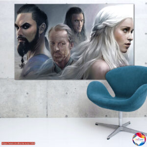 Game of Thrones Dragon Fantasy 5-Piece Canvas Print