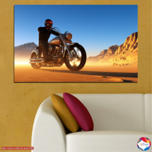 Desert Off-Road Vehicle Canvas Print