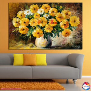 Flowers Still Life 5-Piece Canvas Print