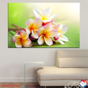 Yellow Bouquet on Soft Blue Canvas Print