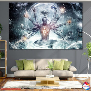 Spiritual World 5-Piece Multi-Panel Canvas Print