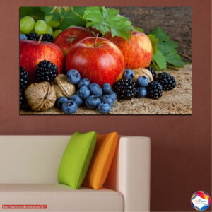 Fresh Fruit Still Life Canvas Print