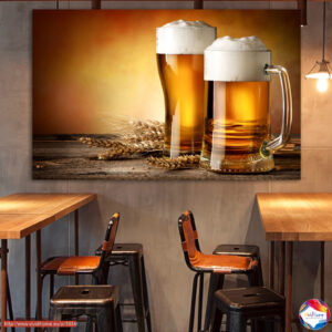 Sun in a Glass 5-Piece Canvas Print