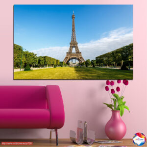 Eiffel Tower Landmark Canvas Print