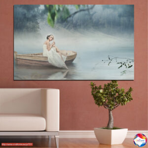 Sailing on innocent white spirit 1 piece №0056